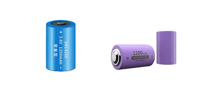 ER14250 1/2AA 3.6V設備儀器PLC鋰電池 鋰亞硫酰氯電池 鋰亞電池