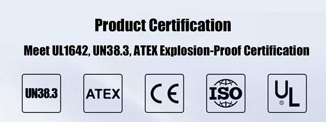EVE EF702338 LTC - 16PN 3.6V 1600mAh亞硫酰氯鋰電池認證