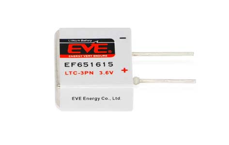 EF651615鋰/亞硫酰氯3.6V LTC - 3PN一次性鋰亞硫酰氯電池