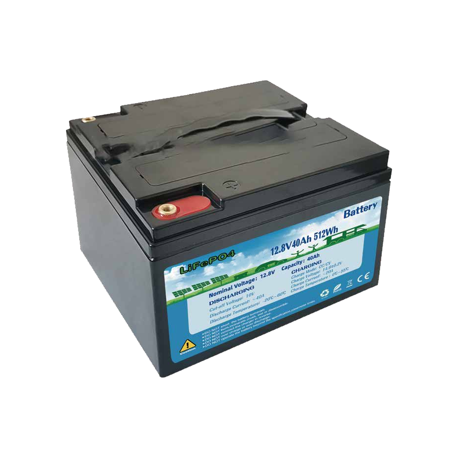 工商業儲能電池12V 40Ah太陽能光伏發電系統磷酸鐵鋰電池